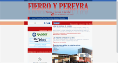 Desktop Screenshot of fierroypereyra.com